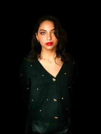 VESTE COURTE EN MAILLE