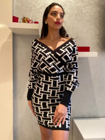 ROBE EN MAILLE CÔTELÉE